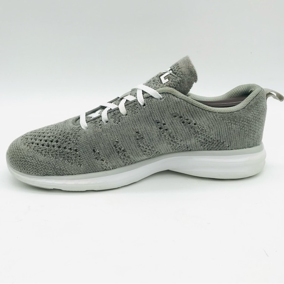APL Techloom Pro 8347526 Heather Gray Running Shoes Sneakers Women’s Size 8.5 - Picture 2 of 9